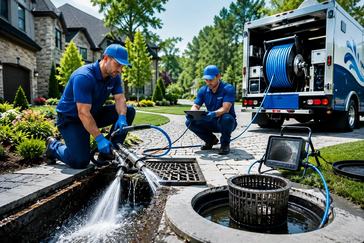 Local outdoor drain cleaning professionals in Wrens, GA